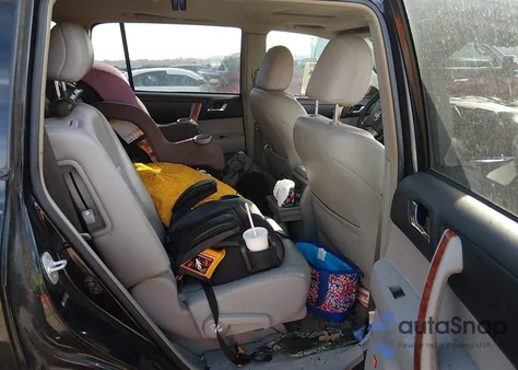 2008 Toyota Highlander Limited from USA, damaged, VIN JTEDS42A982015150